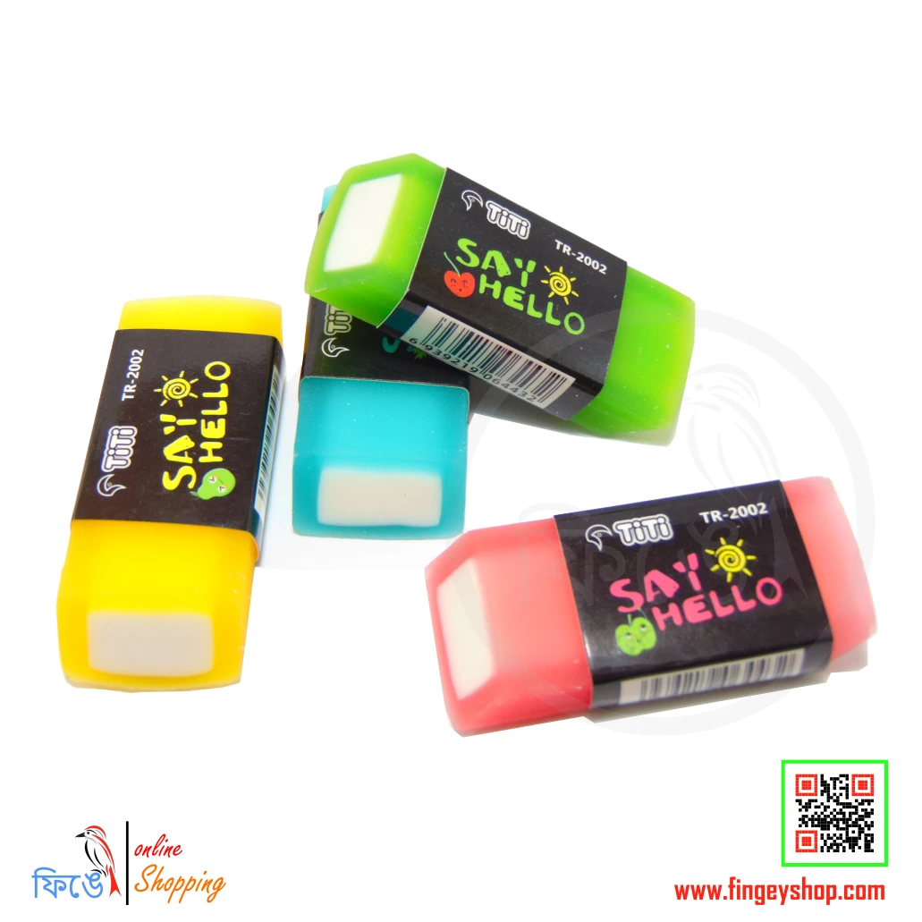 Children's stationery Non-dust colorful fruity Eraser from Fingey Ecommerce/ Fingey ECOM